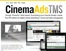 Tablet Screenshot of cinemaadstms.com